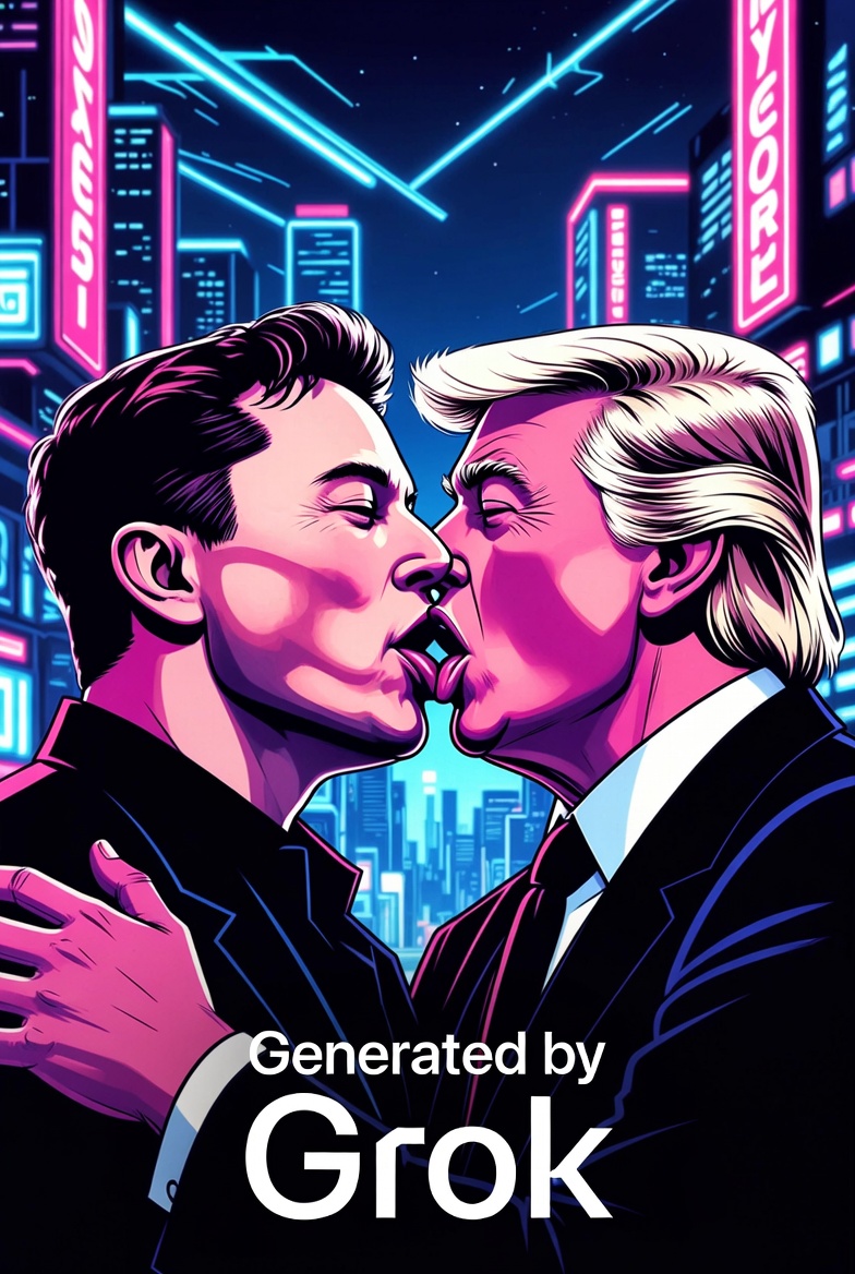 Stylized parody NFT artwork JPEG Singularity